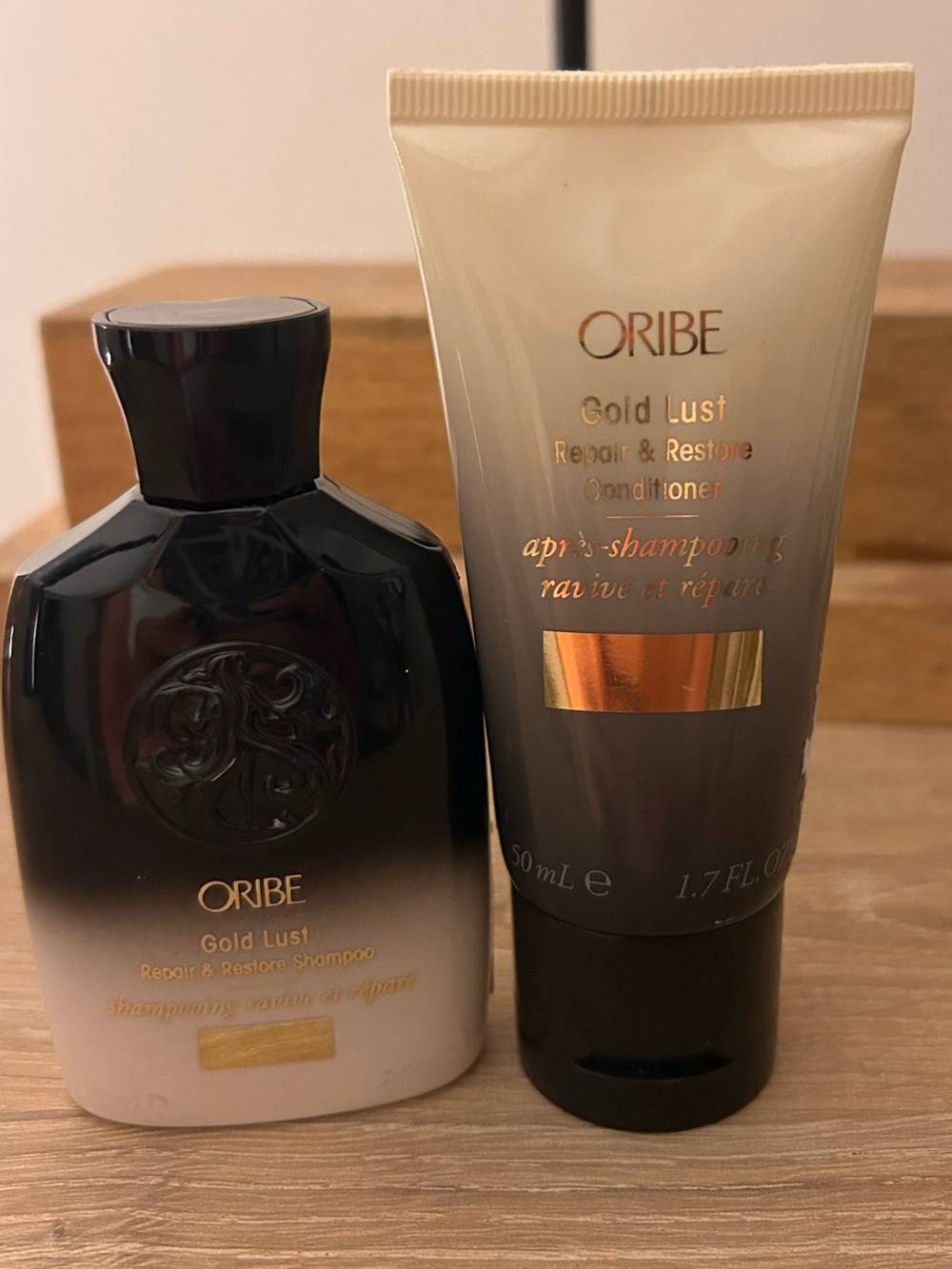 Oribe Gold Lust Repair & Restore Shampoo & Conditioner Bundle NEW